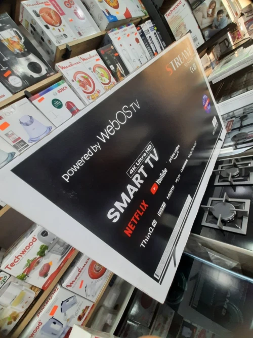 BOOM Promotion stream 50 2025 UHD 4K  smart Webos système LG framless tel magic