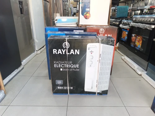 CHAUFFAGE RAYLAN BAIN D'HUILE 13 ÉLÉMENTS ÉLECTRIQUE THERMOSTAT RÉGLABLE 