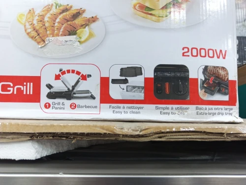 PANINEUSE TEFAL 2000W COMPACT GRILL TEFAL NEW MODEL