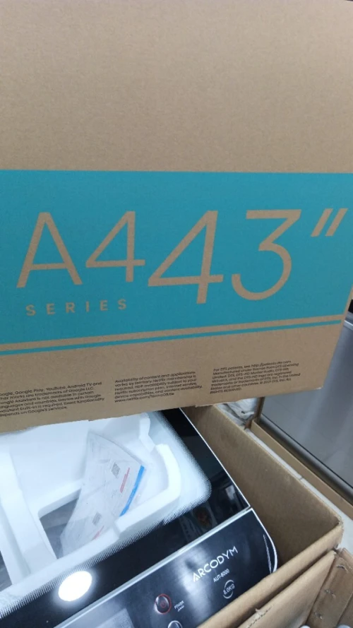 Super Promo tv Hisense 43 smart 1080P Google Android tv