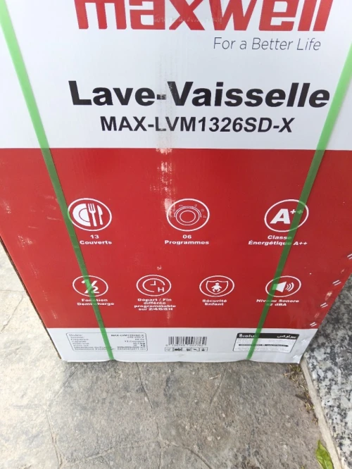 Super promo lave vaisselle Maxwell 13 couvert