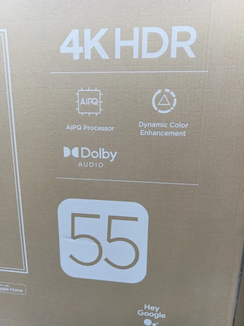 SUPER PROMO TCL 55 P6K GOOGLE TV 4K
