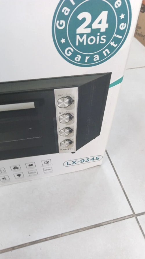 Promo four kumtel ventilé 70 litre inox-noir 