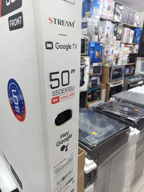 SUPER PROMOTION TV STREAM 50 GOOGLE TV  EX1GU CINEMA 4K NEW 2025