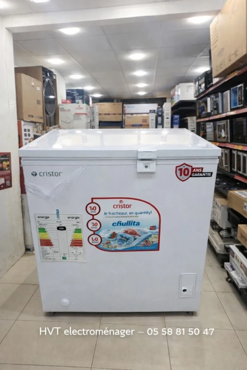 Congélateur CRISTOR 200 Horizontal  Blanc
