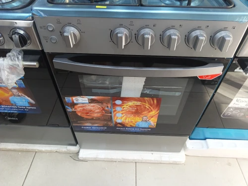 PROMO CUISINIÈRE MIDEA INOX VENUS 4 FEUX NEW MODEL VENTILÉ CATALYSEUR