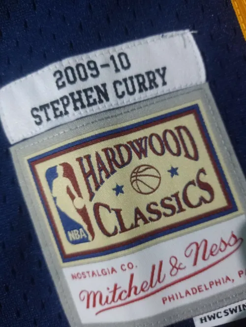 Maillot NBA Golden State Warriors Road 2009-10 Stephen Curry jersey Mitchell & Ness