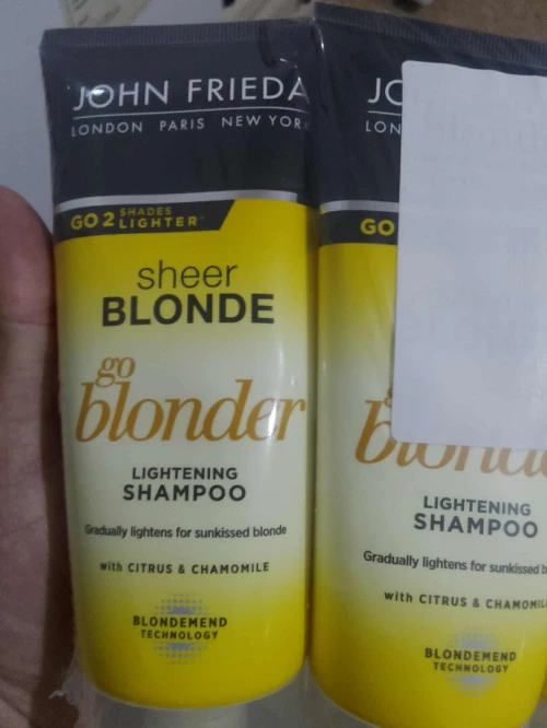 shampoing éclaircissant