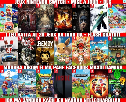 INSTALLATION JEUX NINTENDO SWITCH FLASHÉE / PUCÉE (+ FLASH GRATUIT + DLC) **
