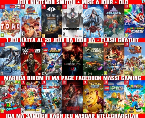 INSTALLATION JEUX NINTENDO SWITCH FLASHÉE / PUCÉE (+ FLASH GRATUIT + DLC + MISE A JOUR)