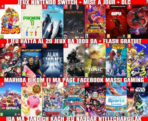 INSTALLATION JEUX NINTENDO SWITCH FLASHÉE / PUCÉE (+ FLASH GRATUIT + DLC) *