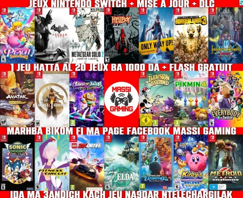 INSTALLATION JEUX NINTENDO SWITCH FLASHÉE / PUCÉE (+ FLASH GRATUIT + DLC + MISE A JOUR) --