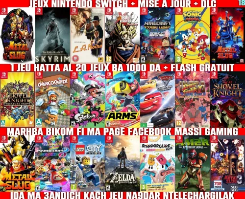 INSTALLATION JEUX NINTENDO SWITCH FLASHÉE / PUCÉE (+ FLASH GRATUIT + DLC + MISE A JOUR)