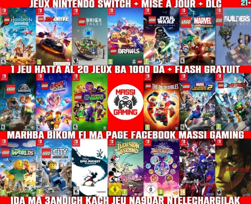 INSTALLATION JEUX NINTENDO SWITCH FLASHÉE / PUCÉE (+ FLASH GRATUIT + DLC + MISE A JOUR) -