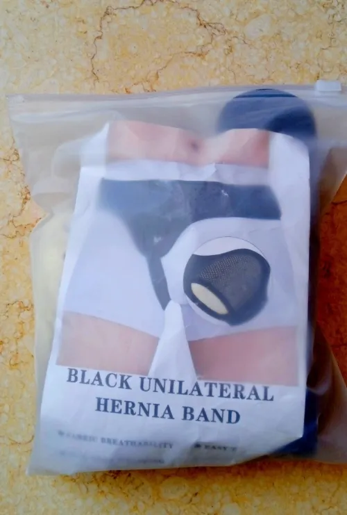 Ceinture hernie inguinale côté droit 