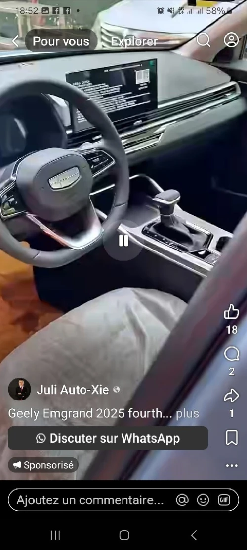 Geely Emgrand 2025 Full options