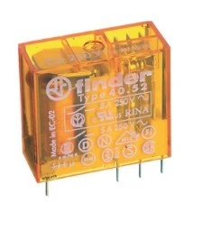 RELAIS ELECTROMAGNETIQUE DPDT 2RT BOBINE 230VAC CONTACT 8A 250VAC (6080)