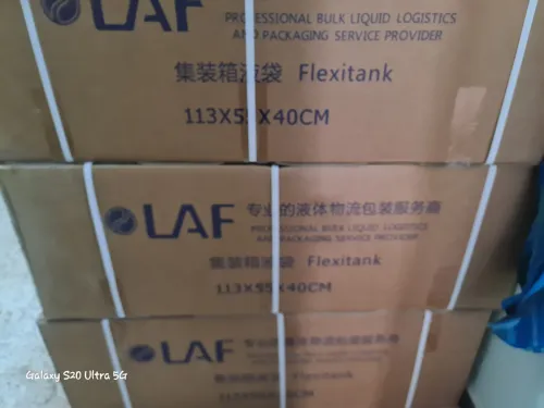 FLEXITANK logistique professionnelle de liquides en vrac