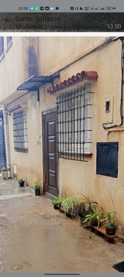 Location Appartement Niveau de villa F2 Alger Bordj el bahri