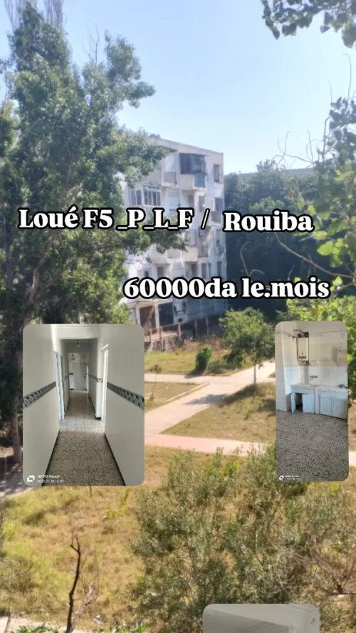 Vente Terrain F5 Alger Rouiba