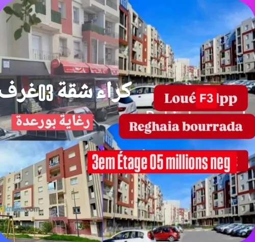 Location Appartement F3 Alger Reghaia