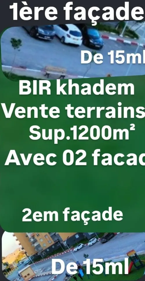 Vente Terrain Alger Birkhadem
