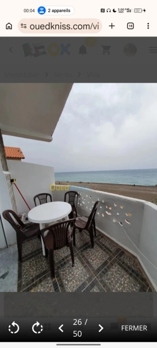 Vente Villa Béjaïa Beni ksila
