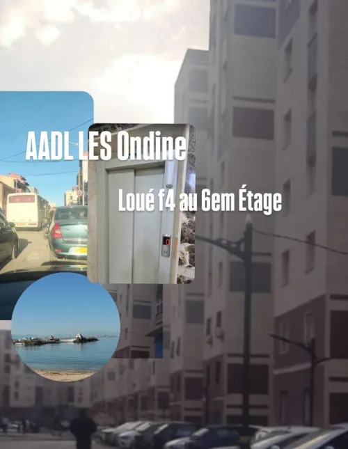 Location Appartement F4 Alger Bordj el bahri
