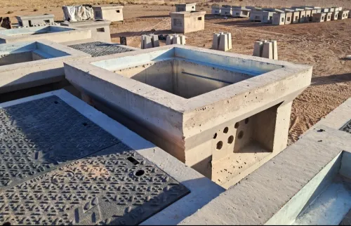 Chambre de tirage en béton préfabriqué 