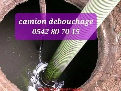 Débouchage  curage vidange fosse septique