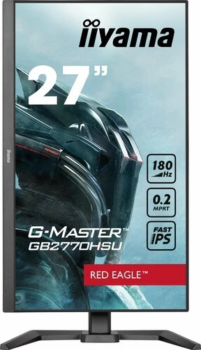 ECRAN IIYAMA 27" GB2770HSU-B6 FHD 0.2MS 180HZ RED EAGLE G-MASTER PIVOT
