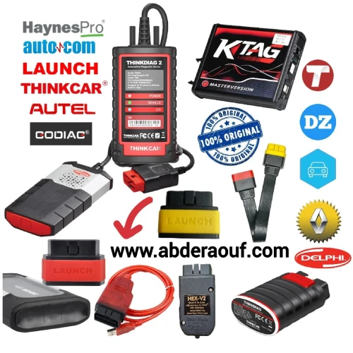 Disponible Thinkdiag 2 Launch X431 thinkdiag mini Delphi odis kess Ktag sm2pro vcds renolink autocom