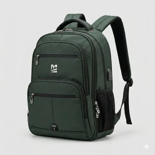 Sac a Dos Marcelo 17' Robuste Multipoches