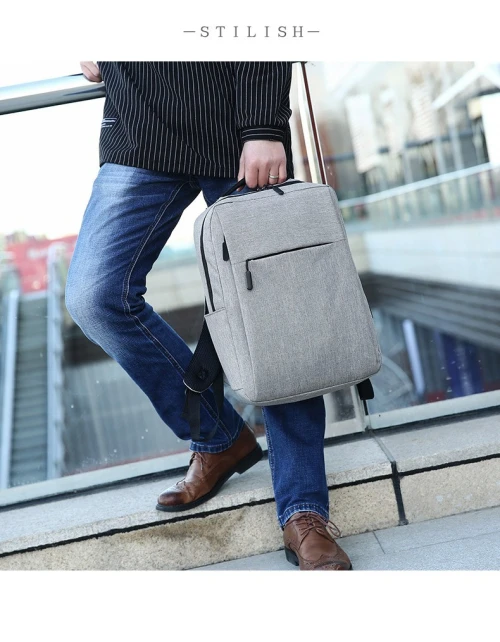 Sac a dos multifonctions USB imperméable anti- rayures et résistant aux déchirures
