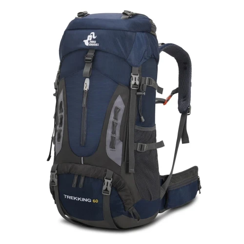 Sac à Dos de Randonnée 60 L avec Housse de Pluie