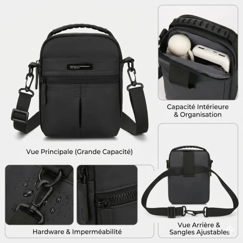 Sacoche Compacte Multipoches