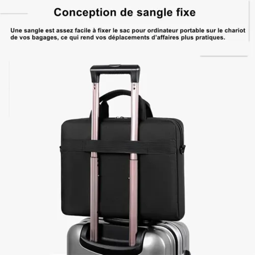 Cartable Laptop Unisexe - حقيبة كتف للحاسوب للجنسين