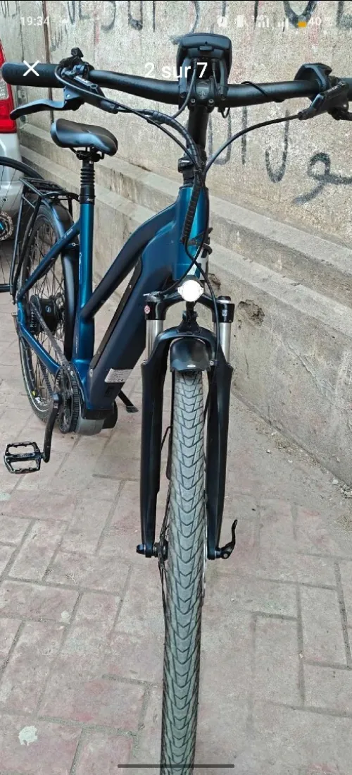 Vélo électrique moteur Bosch active plus transmission couroi nuvinci vitesses automatique
