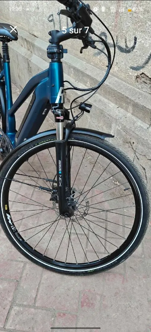 Vélo électrique moteur Bosch active plus transmission couroi nuvinci vitesses automatique