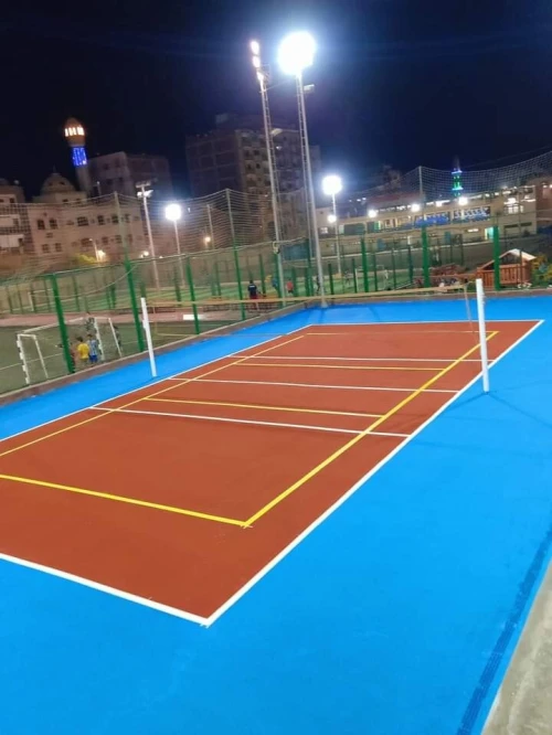 Tapis salle de sport et terrains matico,stad gomme synthétique acrylique epdm gazon