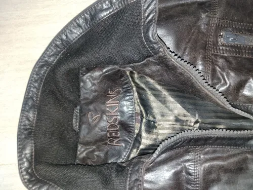 Veste cuire 