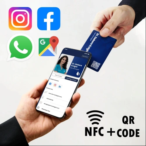 Cartes NFC personnalisé - Business card - Badge Nfc