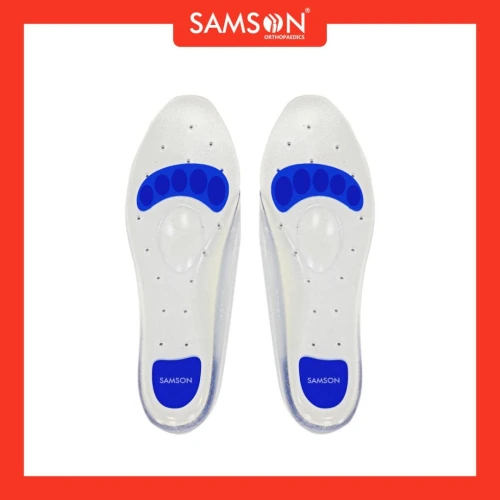 Semelle orthopedique en silicone