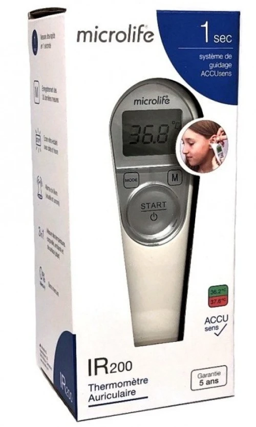 Thermomètre auriculaire  MICROLIFE IR 200