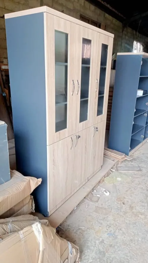 Armoire 02 portes - 3 portes semi vitrées