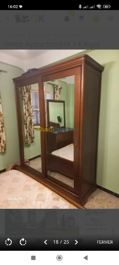 Vente Appartement F4 Alger Kouba