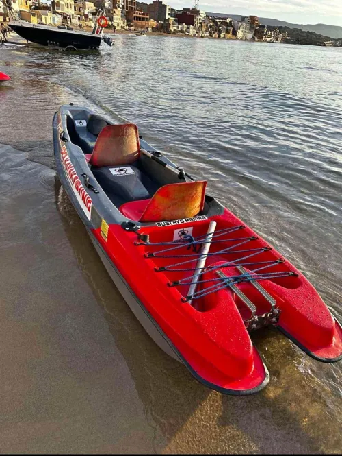 Kayak orca fishing