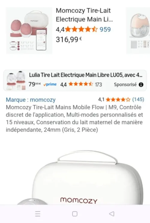Tire lait momcozy m9