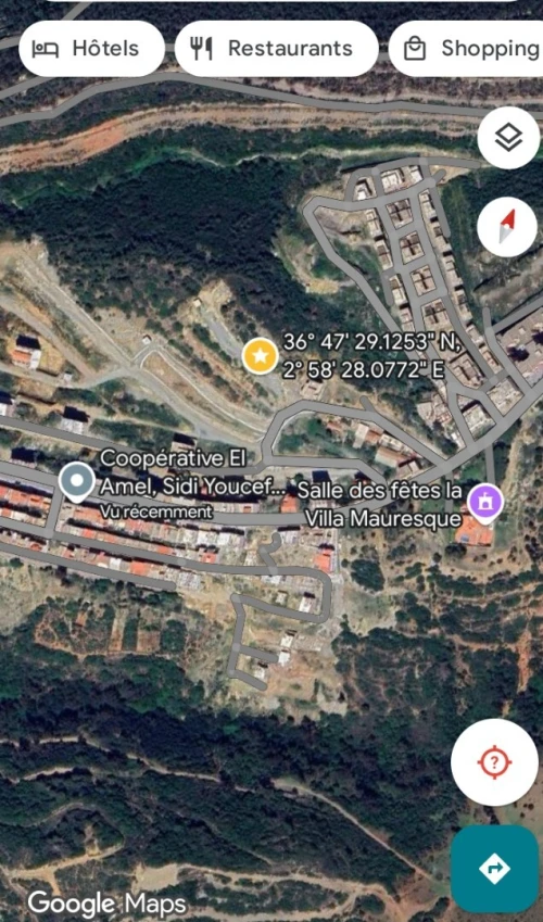 Vente Terrain Alger Beni messous