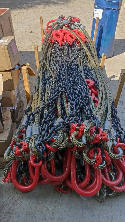 Fabrication des elingues de cable en acier et chaine 